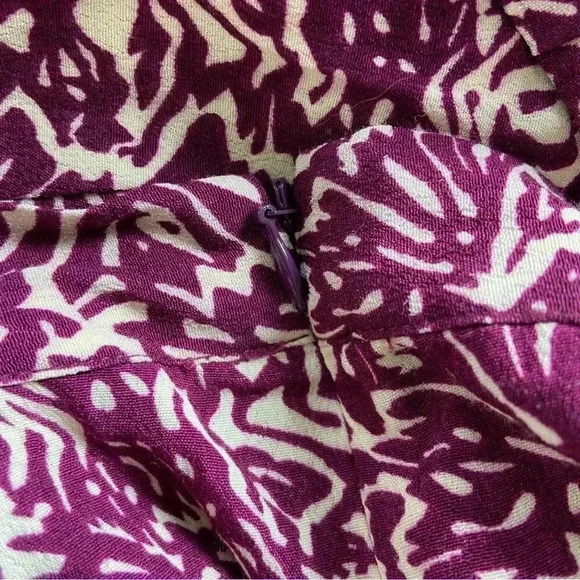 NWT Ba&sh Lenny Midi Skirt Raisin size Medium - Picture 9 of 10